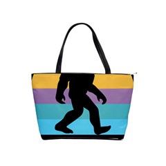 Boulder T- Shirt Boulder Colorado Bigfoot Sasquatch Hiking Camping T- Shirt Classic Shoulder Handbag by JamesGoode