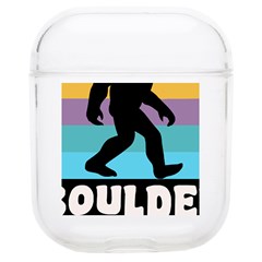 Boulder T- Shirt Boulder Colorado Bigfoot Sasquatch Hiking Camping T- Shirt Airpods 1/2 Case by JamesGoode