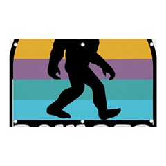 Boulder T- Shirt Boulder Colorado Bigfoot Sasquatch Hiking Camping T- Shirt Banner And Sign 5  X 3  by JamesGoode