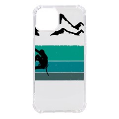 Boulder T- Shirt Climbing Bouldering Fun Mountaineering T- Shirt Iphone 14 Tpu Uv Print Case by JamesGoode