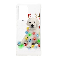 White Labrador Dog Snow Reindeer Santa T- Shirt White Labrador  Dog Snow Reindeer Santa Hat Christma Samsung Galaxy Note 20 Ultra Tpu Uv Case by ZUXUMI