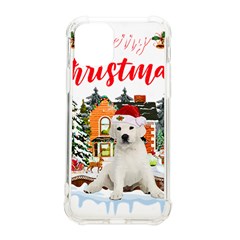 White Labrador Santa Merry T- Shirt Red Winter Christmas Hat House White Labrador  Santa Merry T- Sh Iphone 11 Pro 5 8 Inch Tpu Uv Print Case by ZUXUMI