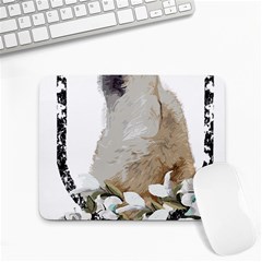 White Wolf T- Shirtwhite Wolf Howling T- Shirt Small Mousepad