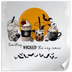 Wicked T- Shirt Something Wicked This Way Comes T- Shirt Canvas 12  X 12  by ZUXUMI