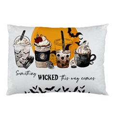 Wicked T- Shirt Something Wicked This Way Comes T- Shirt Pillow Case by ZUXUMI