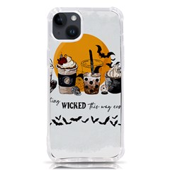 Wicked T- Shirt Something Wicked This Way Comes T- Shirt Iphone 14 Plus Tpu Uv Print Case by ZUXUMI