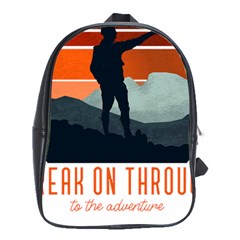 Wilderness T- Shirt Break On Through To The Adventure T- Shirt School Bag (XL)