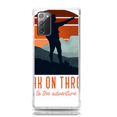 Wilderness T- Shirt Break On Through To The Adventure T- Shirt Samsung Galaxy Note 20 TPU UV Case