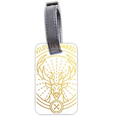 Wildlife T- Shirt Wildlife Warrior 2 T- Shirt Luggage Tag (two Sides)