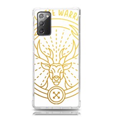 Wildlife T- Shirt Wildlife Warrior 2 T- Shirt Samsung Galaxy Note 20 Tpu Uv Case by ZUXUMI