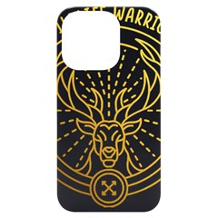 Wildlife T- Shirt Wildlife Warrior 2 T- Shirt Iphone 14 Pro Black Uv Print Case by ZUXUMI