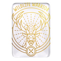 Wildlife T- Shirt Wildlife Warrior 2 T- Shirt Rectangular Glass Fridge Magnet (4 Pack) by ZUXUMI