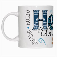 Winter Season T- Shirt Hello Winter T- Shirt White Mug by ZUXUMI