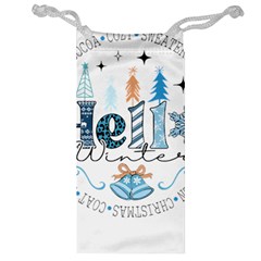 Winter Season T- Shirt Hello Winter T- Shirt Jewelry Bag by ZUXUMI