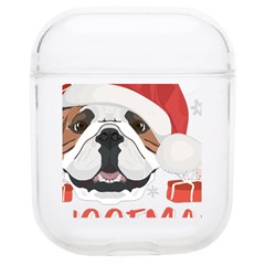 Winter T- Shirt English Bulldog Merry Christmas T- Shirt Airpods 1/2 Case by ZUXUMI