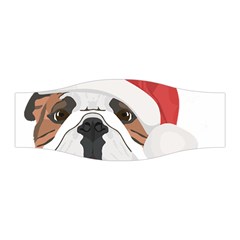 Winter T- Shirt English Bulldog Merry Christmas T- Shirt Stretchable Headband by ZUXUMI