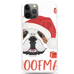 Winter T- Shirt English Bulldog Merry Christmas T- Shirt Iphone 12 Pro Max Tpu Uv Print Case by ZUXUMI