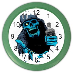 Bourbon T- Shirt Funny Bourbon T- Shirt (1) Color Wall Clock