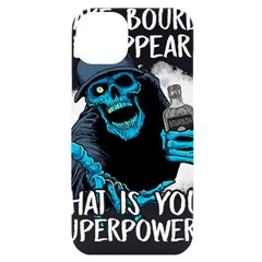 Bourbon T- Shirt Funny Bourbon T- Shirt (1) Iphone 14 Plus Black Uv Print Case by JamesGoode