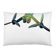 Drone Racing Gift T- Shirt Distressed F P V Drone Racing Drone Pilot Racer Pattern T- Shirt (5) Pillow Case