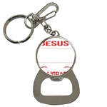 Calligraphy T- Shirt Funny Jesus Calligraphy Calligrapher Handwriting Lettering T- Shirt Bottle Opener Key Chain Front