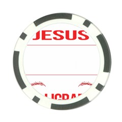 Calligraphy T- Shirt Funny Jesus Calligraphy Calligrapher Handwriting Lettering T- Shirt Poker Chip Card Guard by EnriqueJohnson