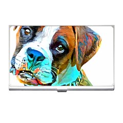 Boxer Dog Art T- Shirt Boxer Dog Art T- Shirt Business Card Holder