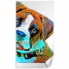 Boxer Dog Art T- Shirt Boxer Dog Art T- Shirt Canvas 40  X 72  by JamesGoode