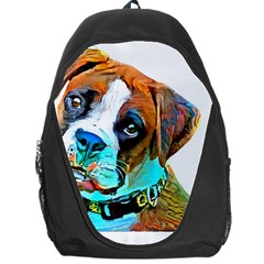 Boxer Dog Art T- Shirt Boxer Dog Art T- Shirt Backpack Bag