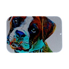 Boxer Dog Art T- Shirt Boxer Dog Art T- Shirt Open Lid Metal Box (silver)   by JamesGoode