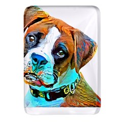 Boxer Dog Art T- Shirt Boxer Dog Art T- Shirt Rectangular Glass Fridge Magnet (4 Pack) by JamesGoode