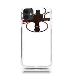 Drone Racing Gift T- Shirt Distressed F P V Drone Racing Drone Pilot Racer Pattern T- Shirt Iphone 11 Tpu Uv Print Case by ZUXUMI