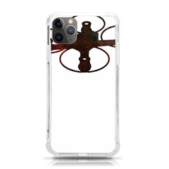 Drone Racing Gift T- Shirt Distressed F P V Drone Racing Drone Pilot Racer Pattern T- Shirt Iphone 11 Pro Max 6 5 Inch Tpu Uv Print Case by ZUXUMI