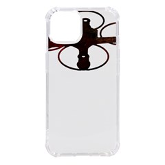 Drone Racing Gift T- Shirt Distressed F P V Drone Racing Drone Pilot Racer Pattern T- Shirt Iphone 14 Tpu Uv Print Case