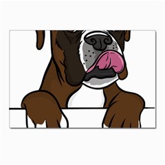 Boxer Dog T- Shirt Boxer T- Shirt Postcards 5  X 7  (pkg Of 10) by JamesGoode