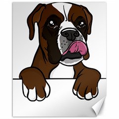 Boxer Dog T- Shirt Boxer T- Shirt Canvas 16  X 20  by JamesGoode