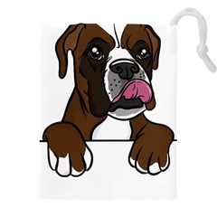 Boxer Dog T- Shirt Boxer T- Shirt Drawstring Pouch (5xl) by JamesGoode