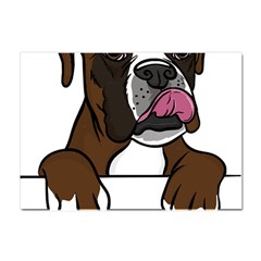 Boxer Dog T- Shirt Boxer T- Shirt Crystal Sticker (a4) by JamesGoode