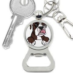 Boxer Dog T- Shirt Tri Colored Boxer T- Shirt Bottle Opener Key Chain