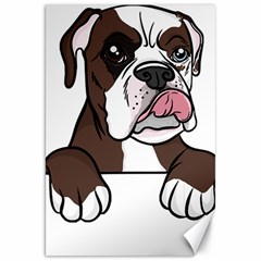 Boxer Dog T- Shirt Tri Colored Boxer T- Shirt Canvas 20  X 30  by JamesGoode