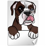 Boxer Dog T- Shirt Tri Colored Boxer T- Shirt Canvas 20  x 30  19.62 x28.9  Canvas - 1