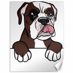 Boxer Dog T- Shirt Tri Colored Boxer T- Shirt Canvas 36  X 48  by JamesGoode