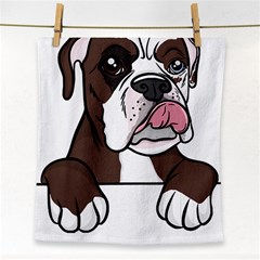 Boxer Dog T- Shirt Tri Colored Boxer T- Shirt Face Towel