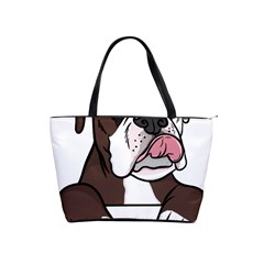 Boxer Dog T- Shirt Tri Colored Boxer T- Shirt Classic Shoulder Handbag