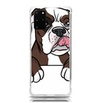 Boxer Dog T- Shirt Tri Colored Boxer T- Shirt Samsung Galaxy S20Plus 6.7 Inch TPU UV Case Front