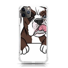 Boxer Dog T- Shirt Tri Colored Boxer T- Shirt Iphone 11 Pro Max 6 5 Inch Tpu Uv Print Case