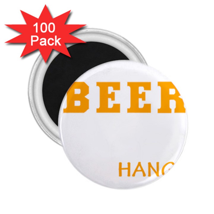 Boxer T- Shirt I Just Want To Drink Beer And Hang With My Boxer Dog T- Shirt 2.25  Magnets (100 pack) 