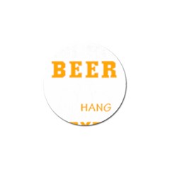 Boxer T- Shirt I Just Want To Drink Beer And Hang With My Boxer Dog T- Shirt Golf Ball Marker