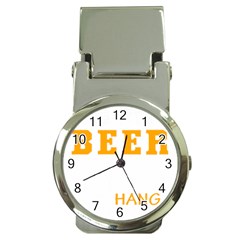 Boxer T- Shirt I Just Want To Drink Beer And Hang With My Boxer Dog T- Shirt Money Clip Watches