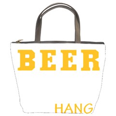 Boxer T- Shirt I Just Want To Drink Beer And Hang With My Boxer Dog T- Shirt Bucket Bag